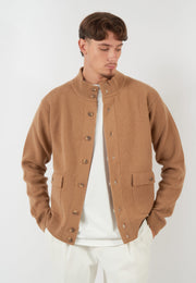 GIACCA IN MAGLIA CAMMELLO