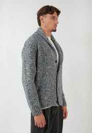 CARDIGAN BLU