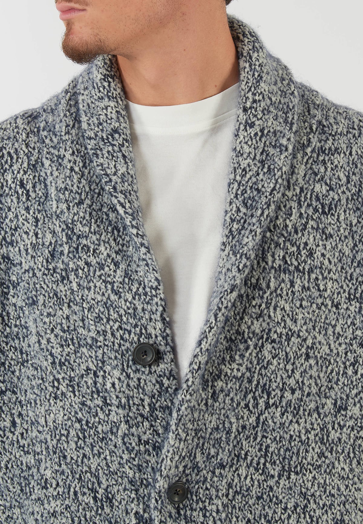 CARDIGAN BLU