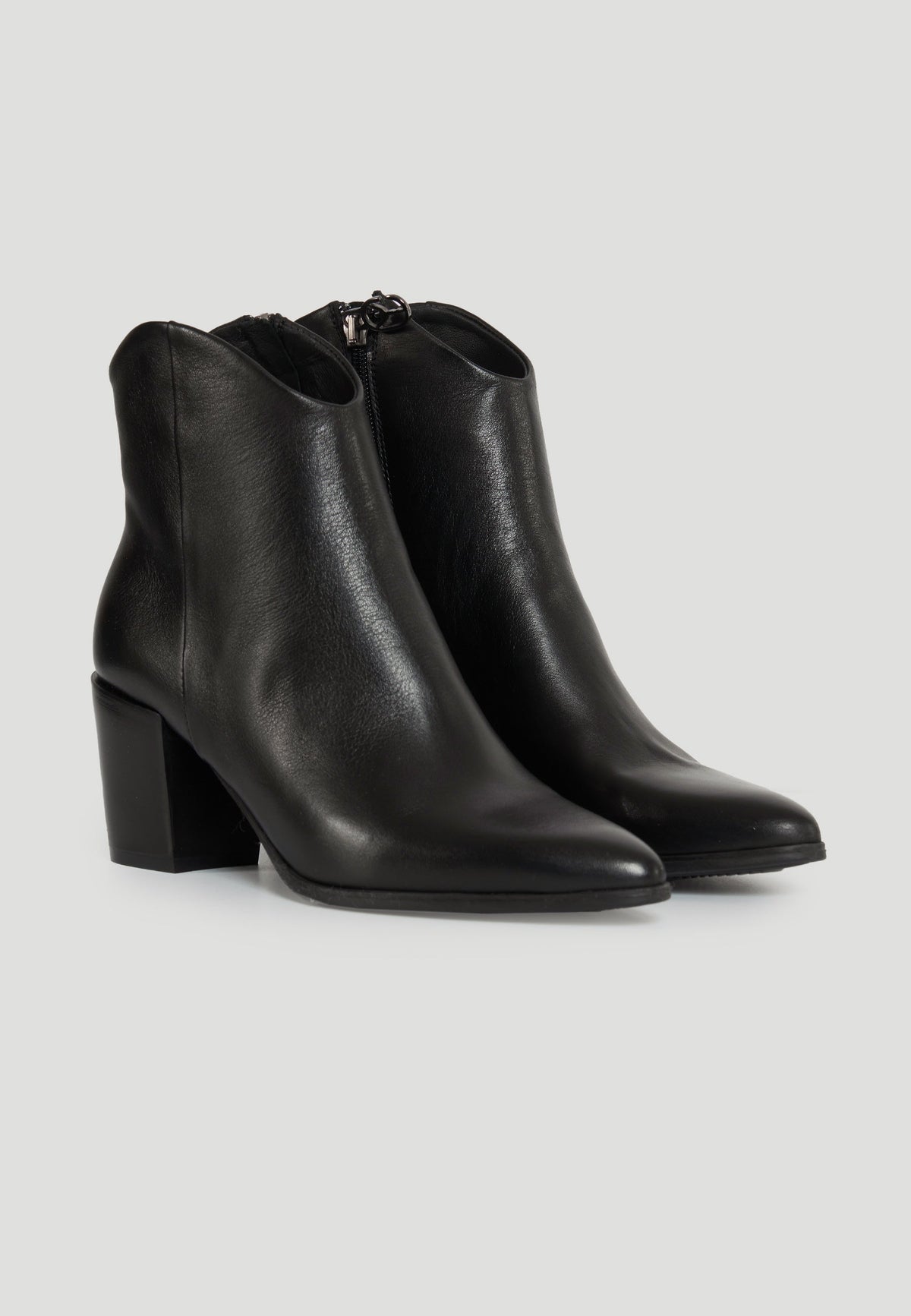 STIVALETTO TEXANO NERO