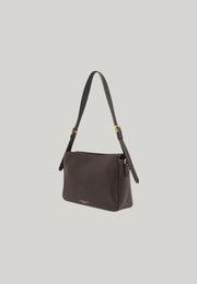BORSA A SPALLA LAURA MARRONE