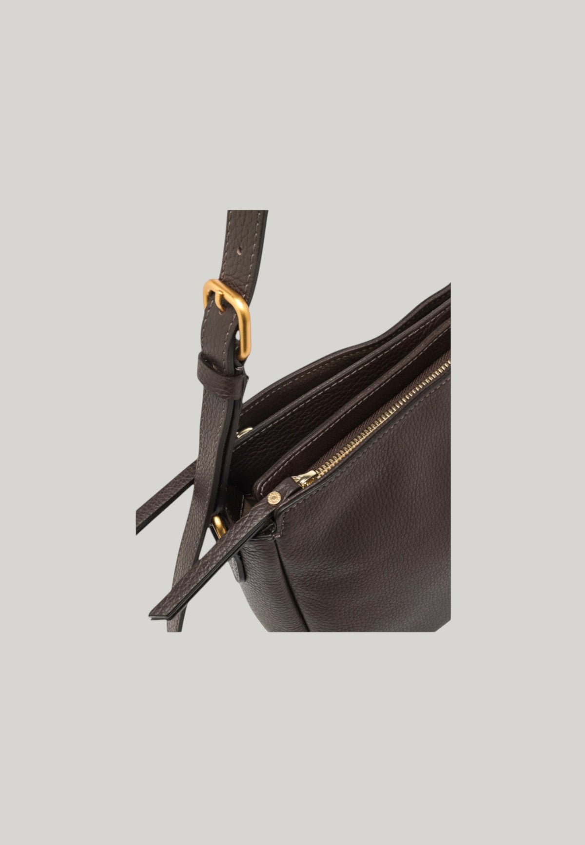 BORSA A SPALLA LAURA MARRONE