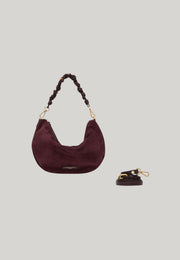 BORSA HOBO CLEO BORDEUAX