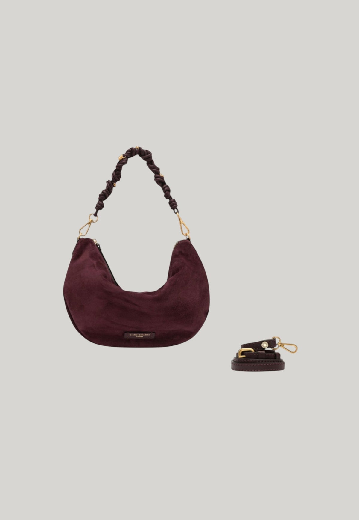 BORSA HOBO CLEO BORDEUAX
