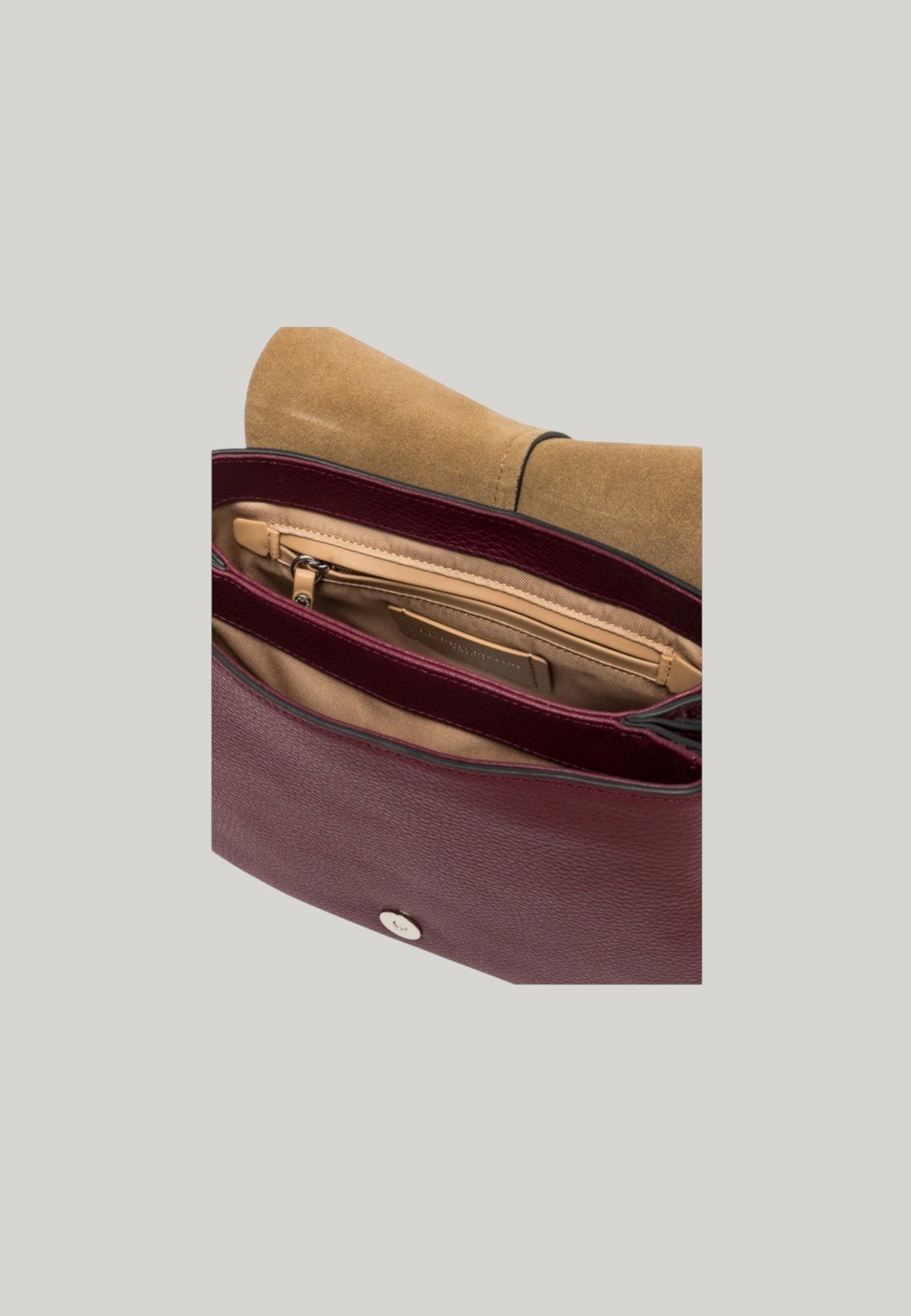BORSA A MANO HELENA ROUND BORDEAUX