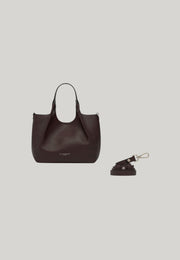 BORSA A MANO DUA MARRONE