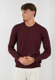 MAGLIA PARICOLLO BORDEAUX