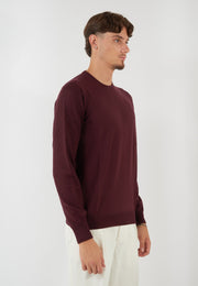 MAGLIA PARICOLLO BORDEAUX