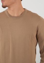 MAGLIA PARICOLLO BEIGE