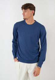 MAGLIA PARICOLLO BLU ROYAL