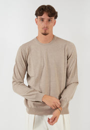 MAGLIA PARICOLLO NOCCIOLA