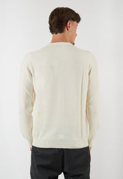 MAGLIA PARICOLLO PANNA