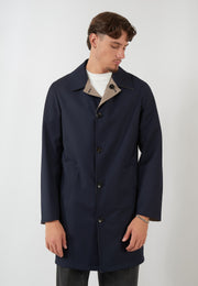 TRENCH SOPRABITO BLU