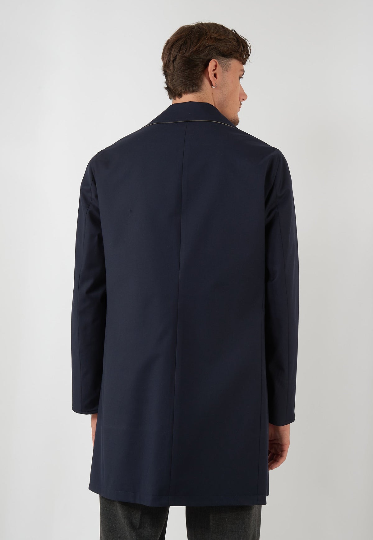 TRENCH SOPRABITO BLU