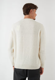 MAGLIA PARICOLLO PANNA