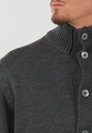 CARDIGAN COREANO GRIGIO