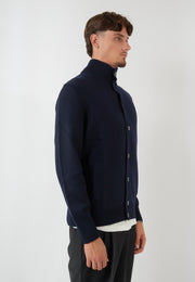 CARDIGAN COREANO BLU