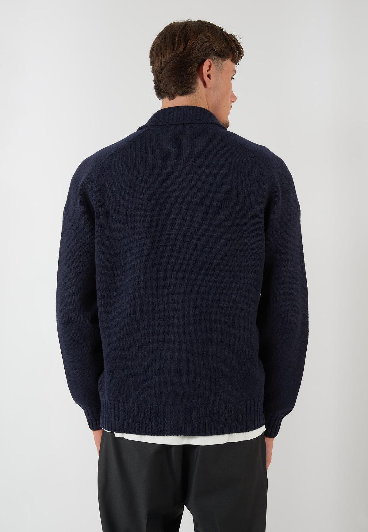 GIACCA IN MAGLIA BLU