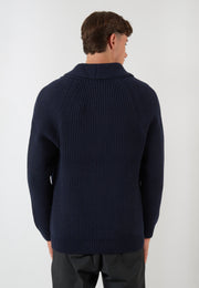 CARDIGAN DOPPIO PETTO BLU