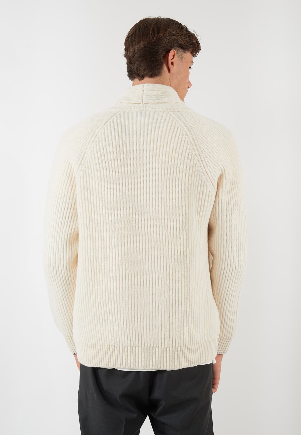 CARDIGAN DOPPIO PETTO LATTE