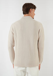 CAMICIA IN MAGLIA BEIGE