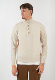 MAGLIA LUPO BEIGE