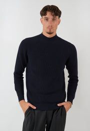 MAGLIA LUPO BLU