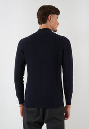 MAGLIA LUPO BLU