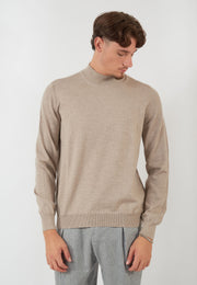 MAGLIA LUPO NOCCIOLA