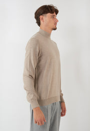 MAGLIA LUPO NOCCIOLA