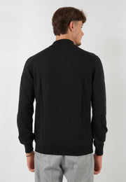 MAGLIA LUPO NERO