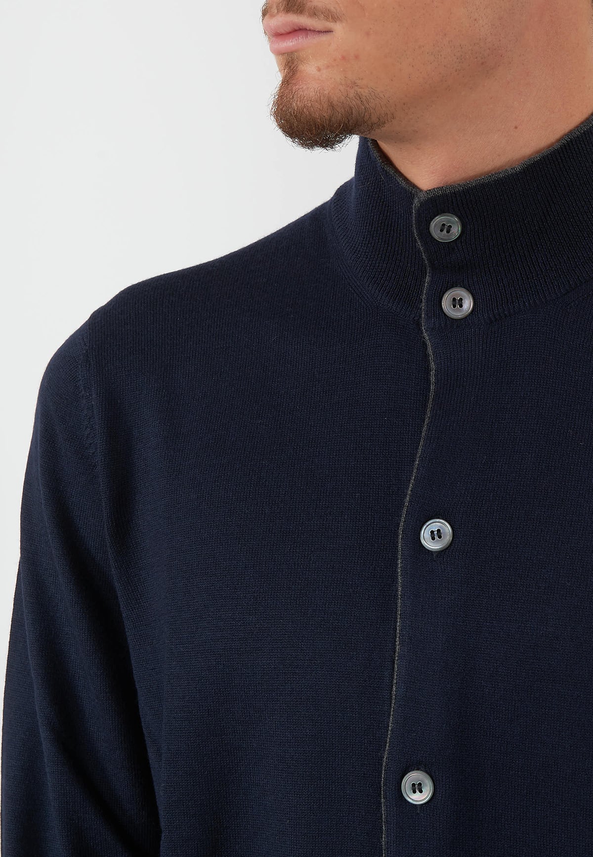 MAGLIA COREANA BLU