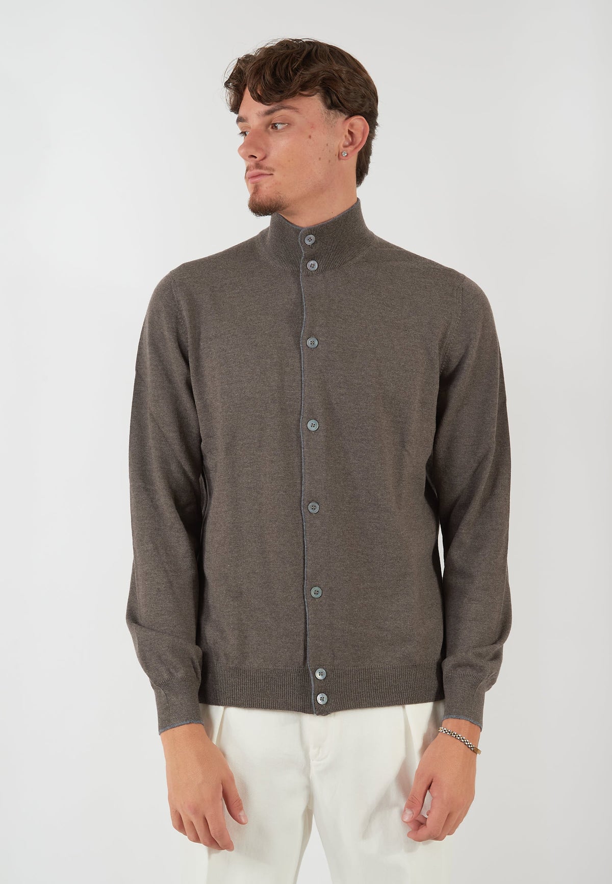 MAGLIA COREANA TAUPE