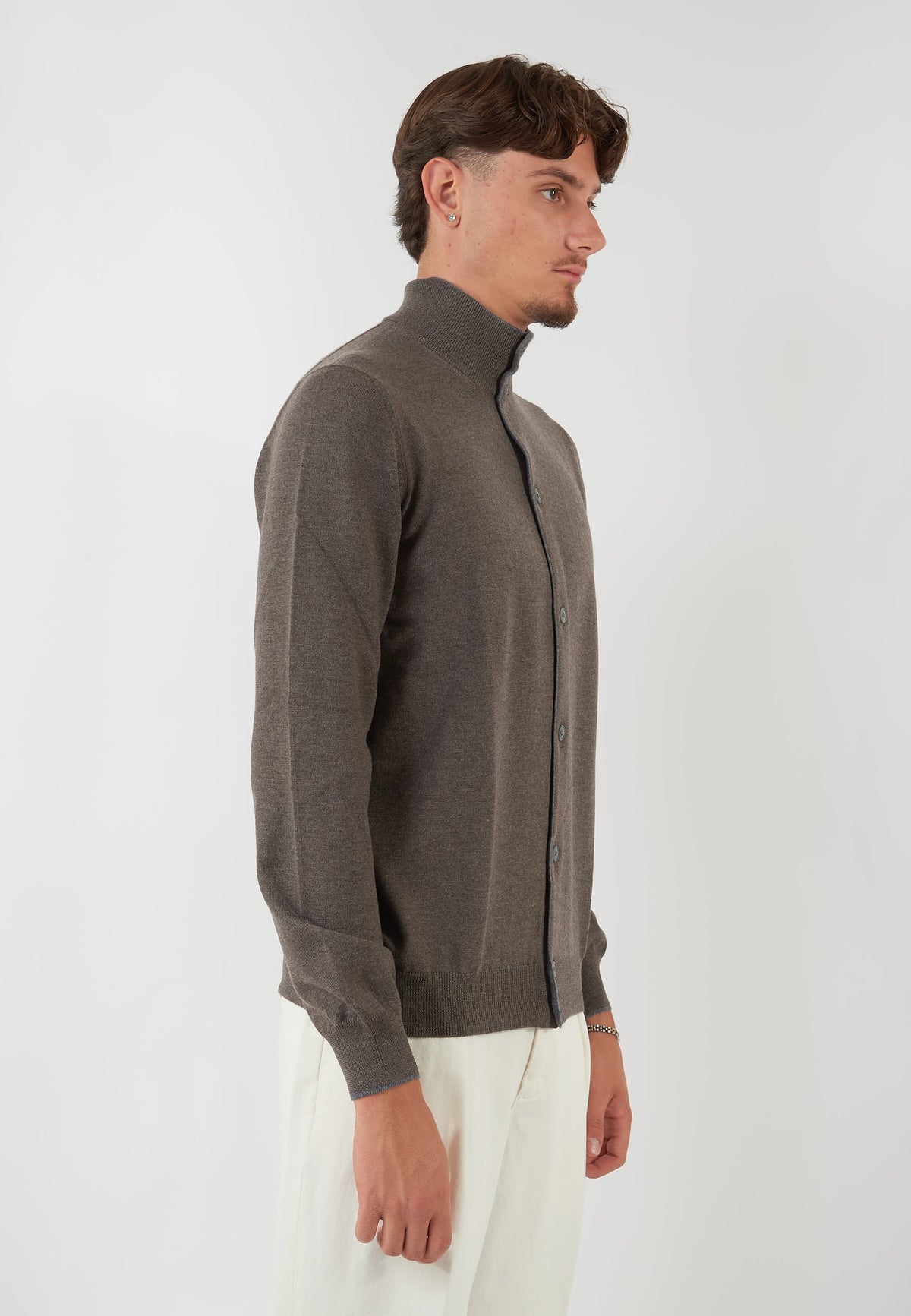 MAGLIA COREANA TAUPE