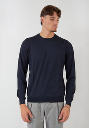 MAGLIA PARICOLLO BLU