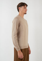 MAGLIA PARICOLLO BEIGE