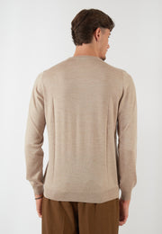 MAGLIA PARICOLLO BEIGE