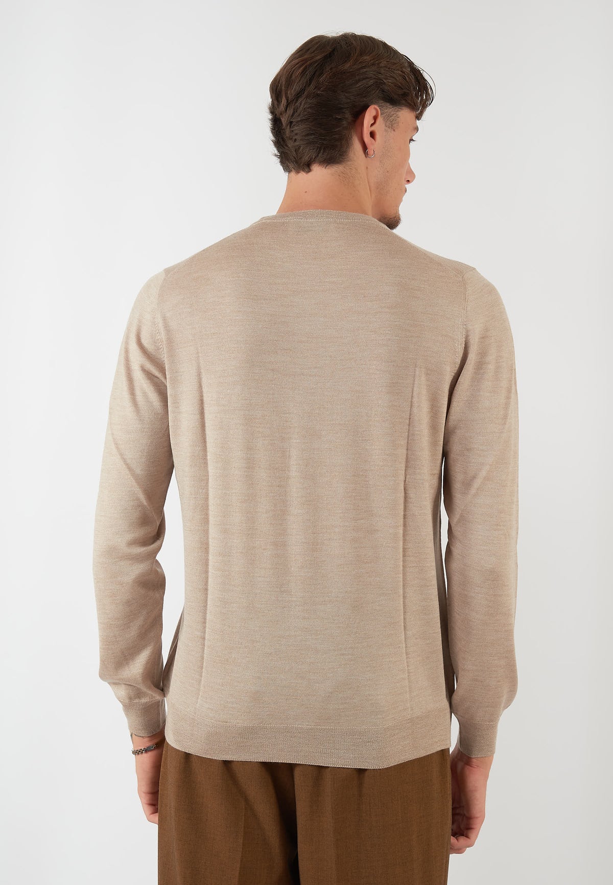 MAGLIA PARICOLLO BEIGE