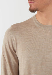 MAGLIA PARICOLLO BEIGE
