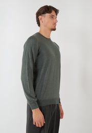 MAGLIA PARICOLLO GRIGIO