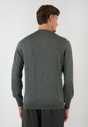 MAGLIA PARICOLLO GRIGIO