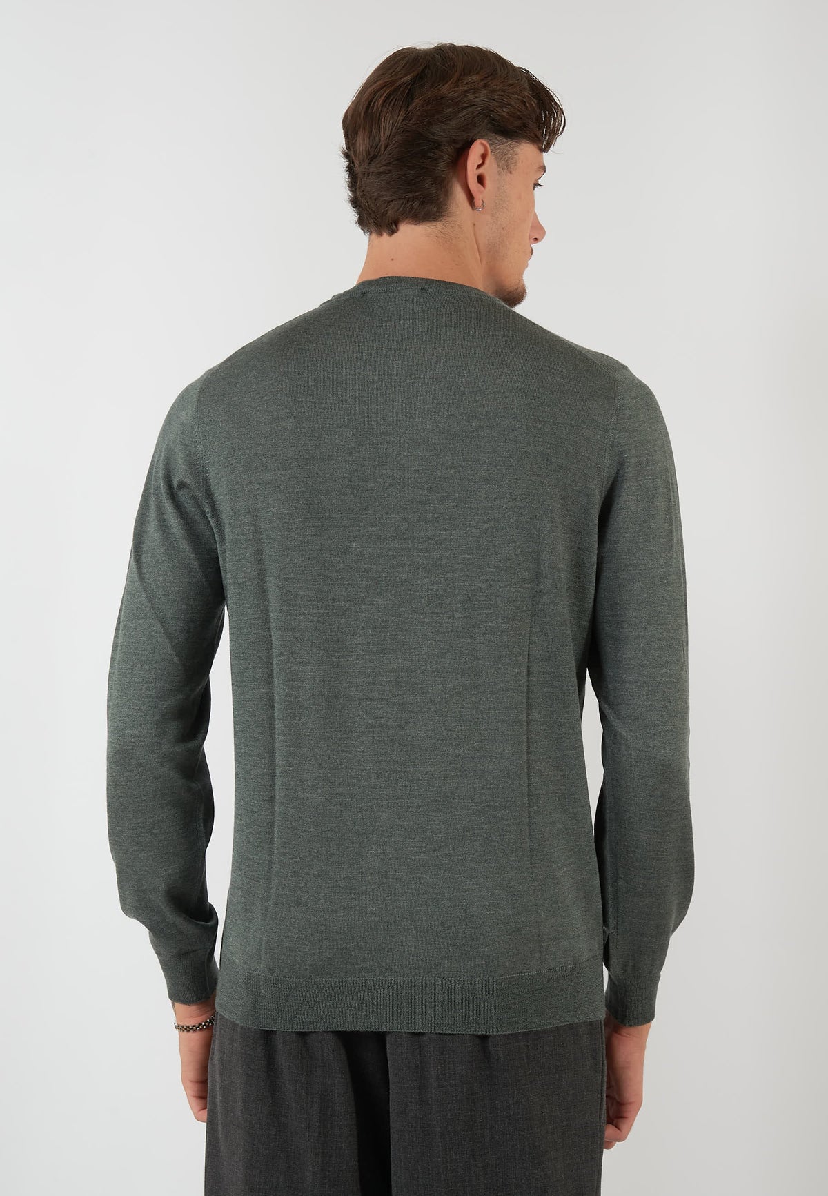 MAGLIA PARICOLLO GRIGIO