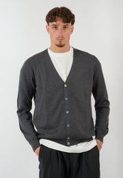 CARDIGAN GRIGIO