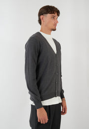 CARDIGAN GRIGIO