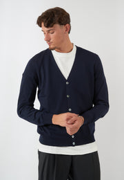 CARDIGAN BLU