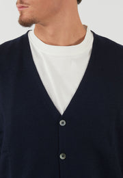 CARDIGAN BLU