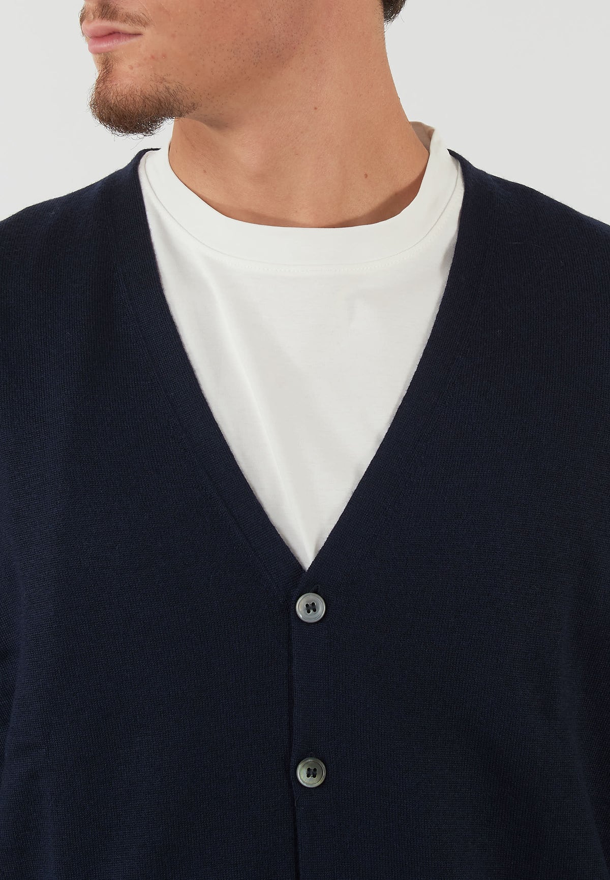 CARDIGAN BLU