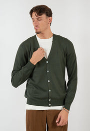 CARDIGAN VERDE BOSCO
