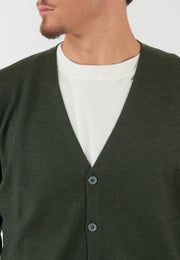 CARDIGAN VERDE BOSCO