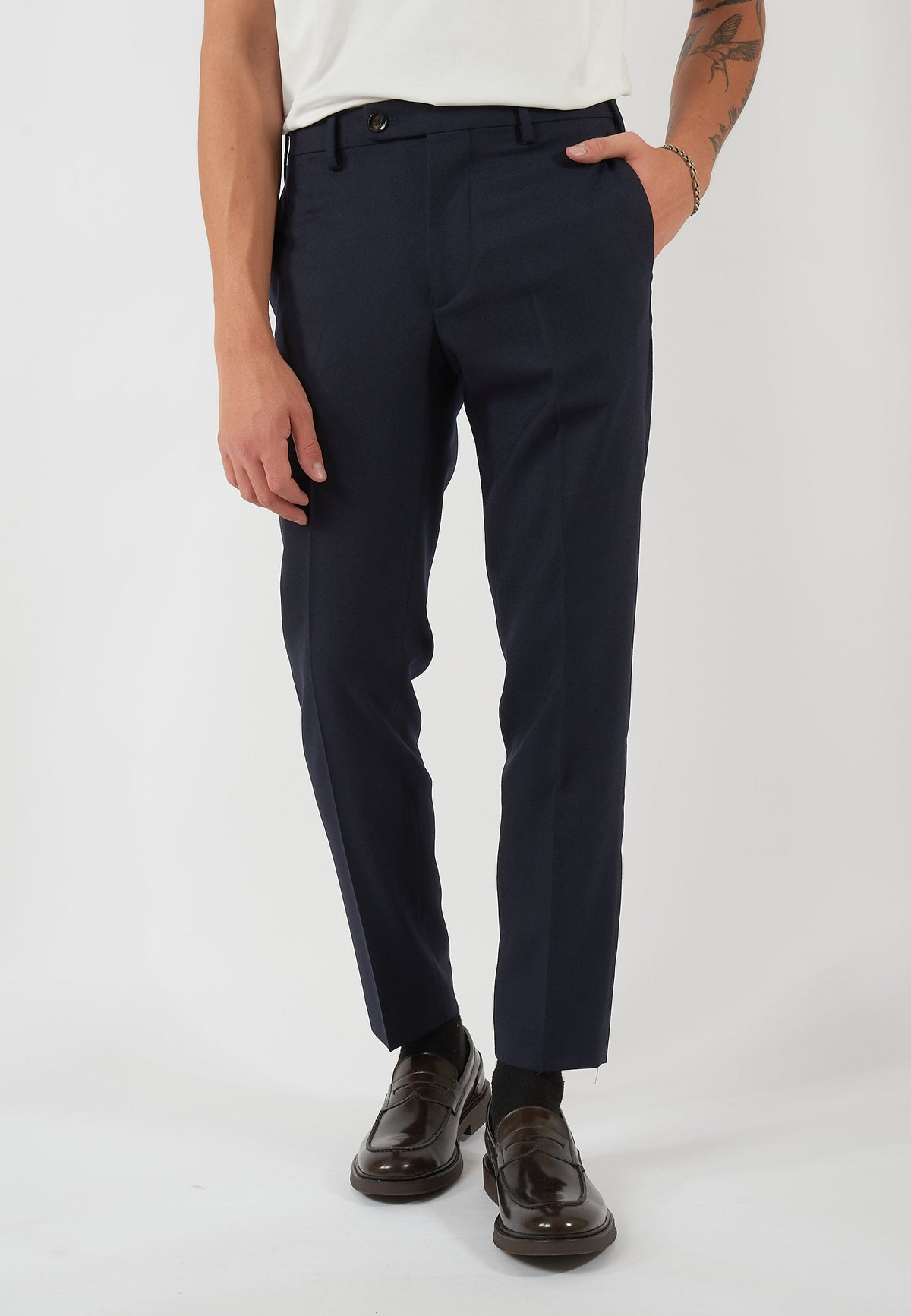 PANTALONE BRAD ONE MORE SIZE BLU